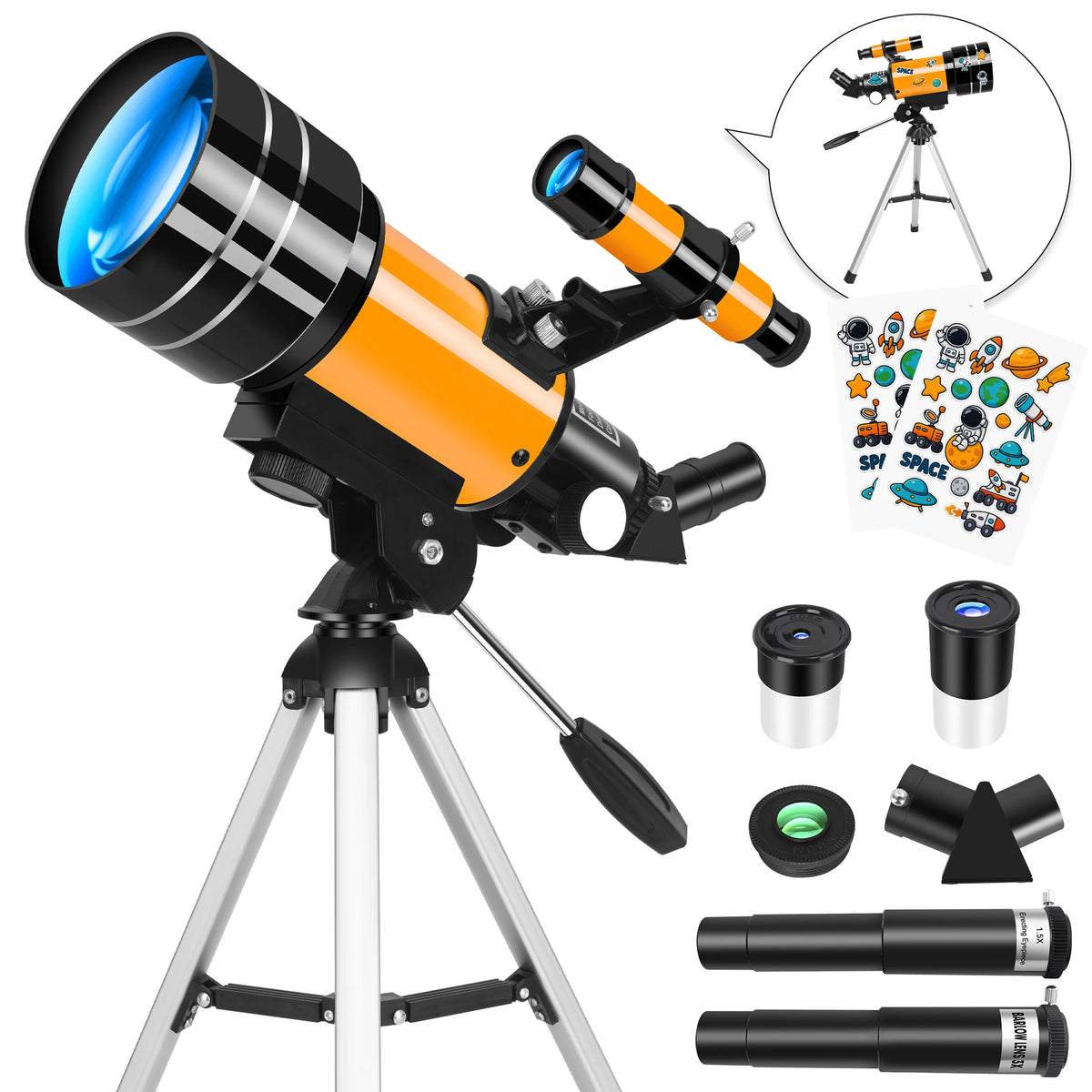 Beginner Monocular Telescope For Camping And Education