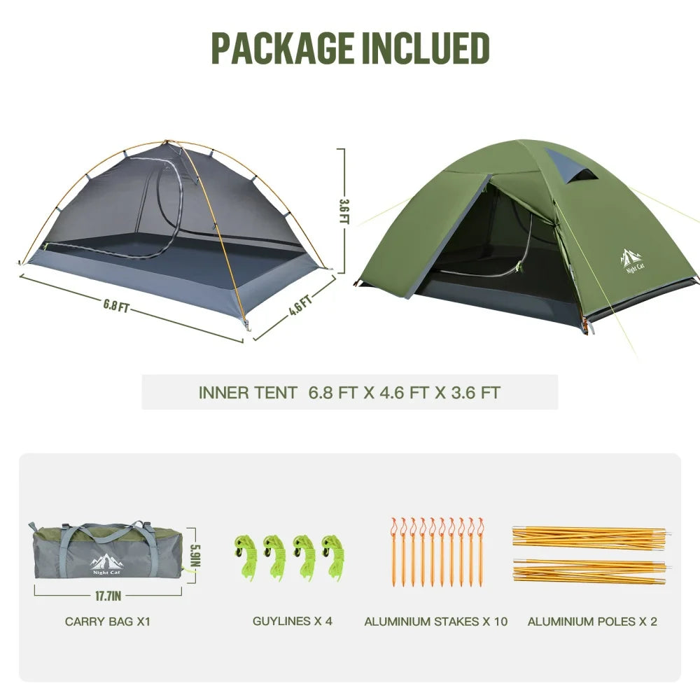 Night Cat Waterproof Backpacking Tent