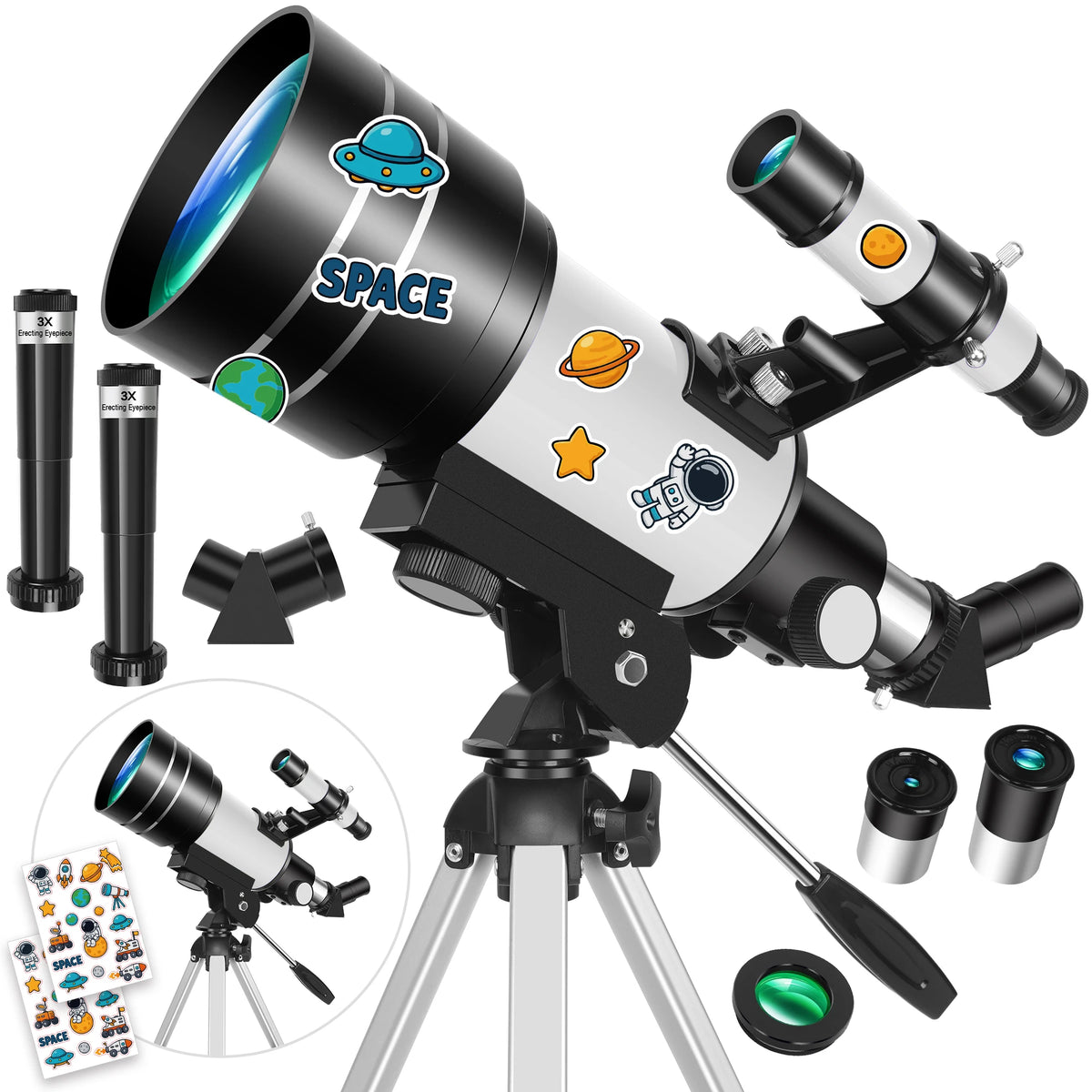 Beginner Monocular Telescope For Camping And Education