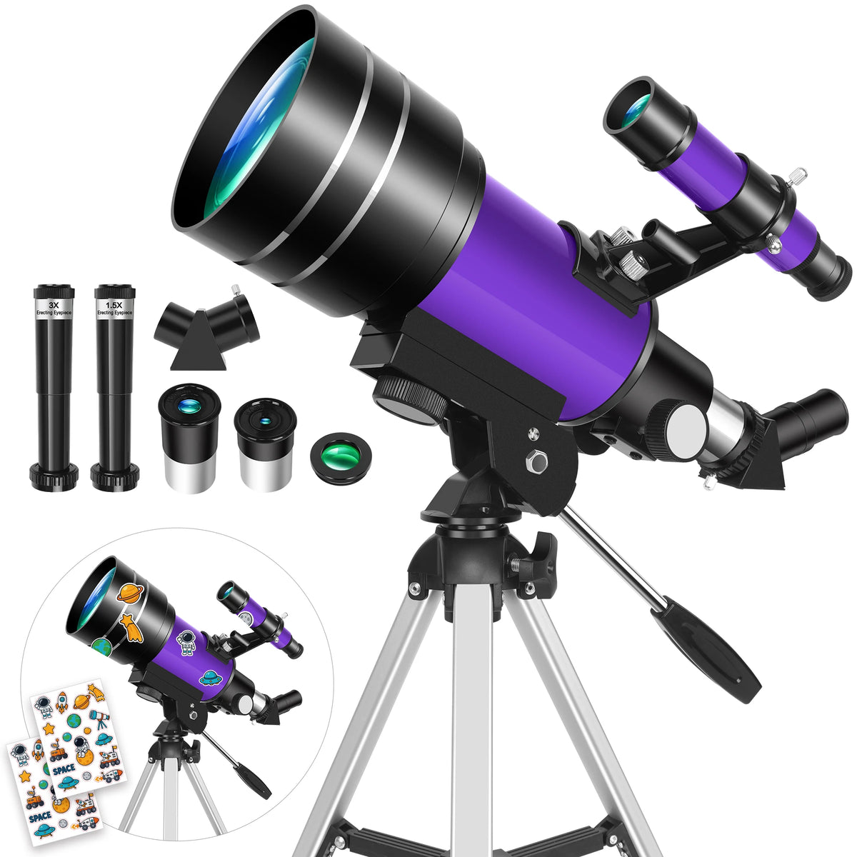 Beginner Monocular Telescope For Camping And Education