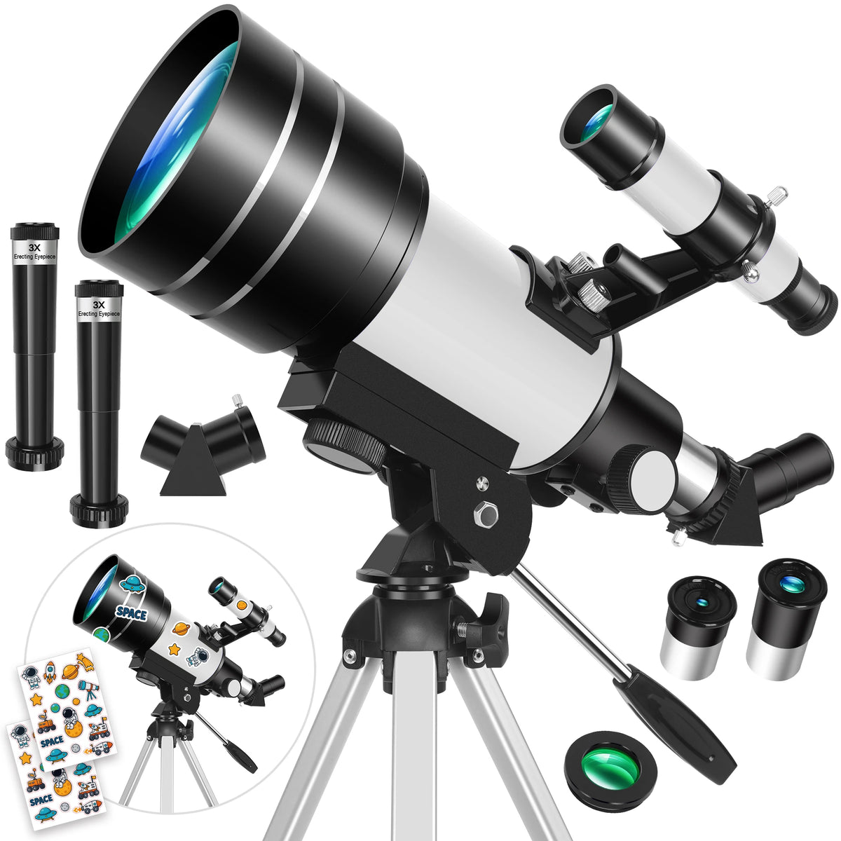 Beginner Monocular Telescope For Camping And Education