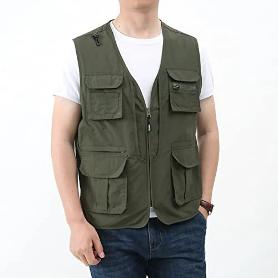 Perbai Men's Utility Fishing Vest