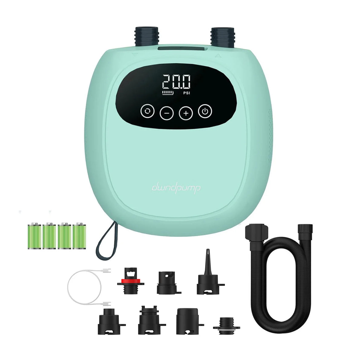 dwndpump DP3 Electric 20PSI SUP Pump 38.48Wh Battery Paddle Board Inflation for Kayak Boat Tent Surfing Board Stand Up