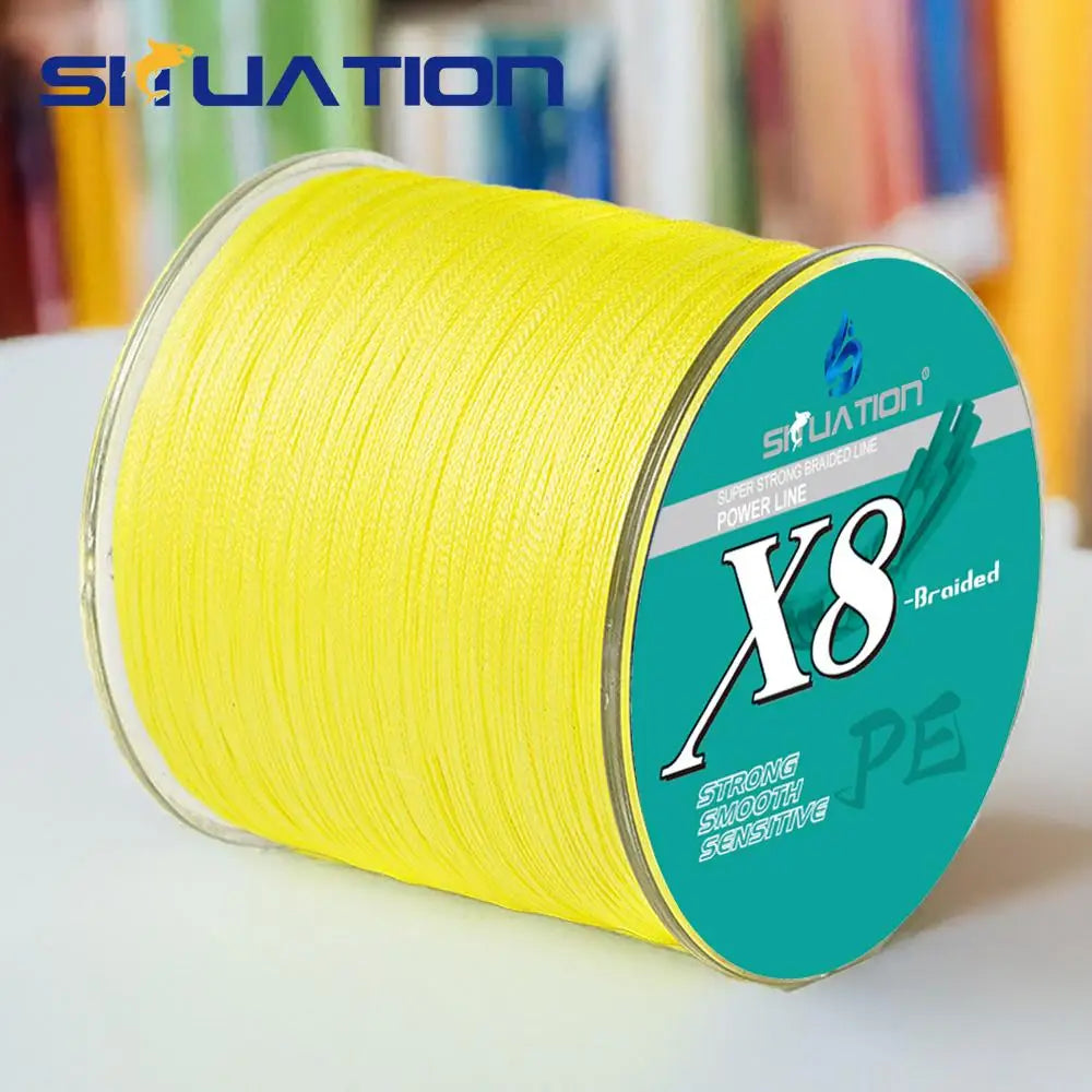Eight-Strand Braided Fishing Line Low Water Absorption
