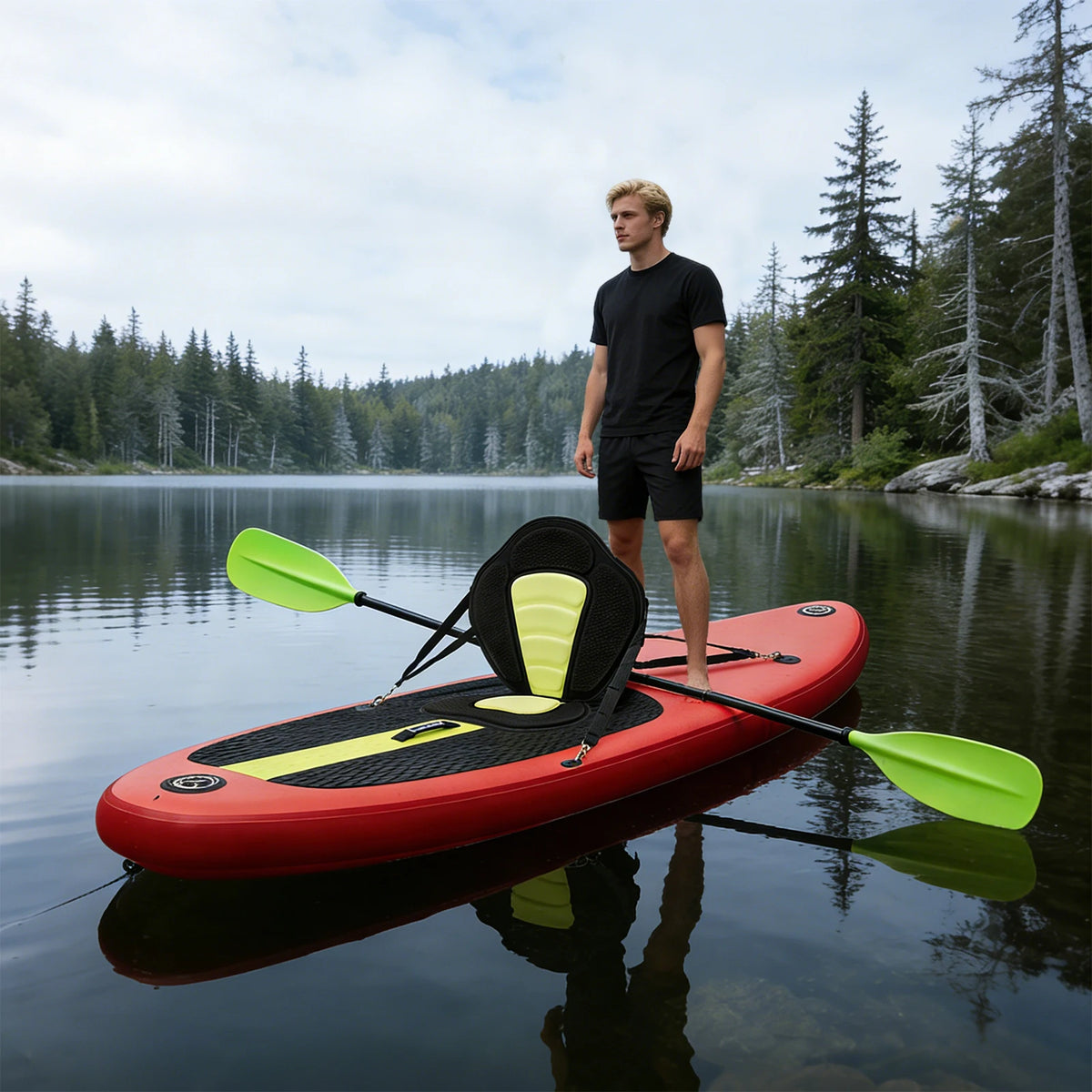 Universal Canoe Seat Cushion With Storage Bag