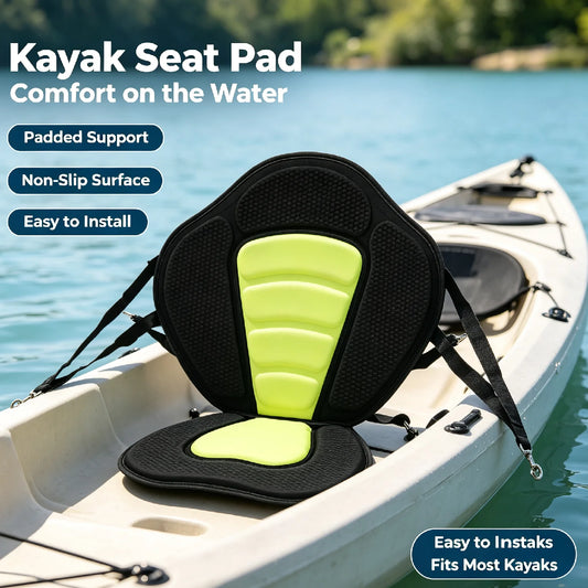 Universal Canoe Seat Cushion With Storage Bag