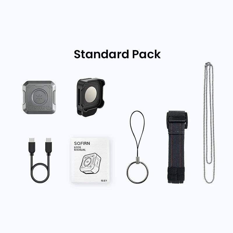 Sofirn Mini EDC SE1 300LM Flashlight With RGB Ring UV