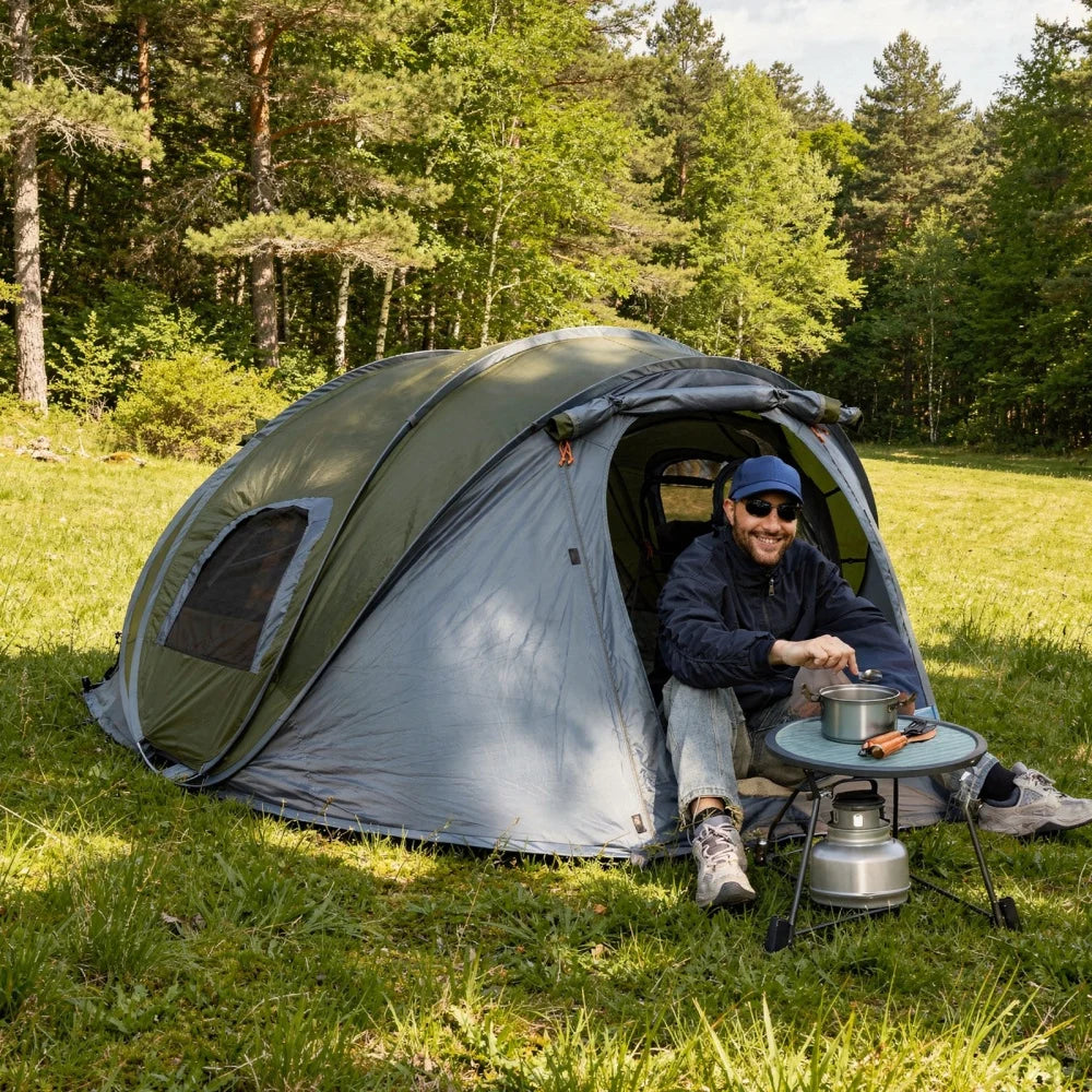 Night Cat Instant Waterproof Camping Tent