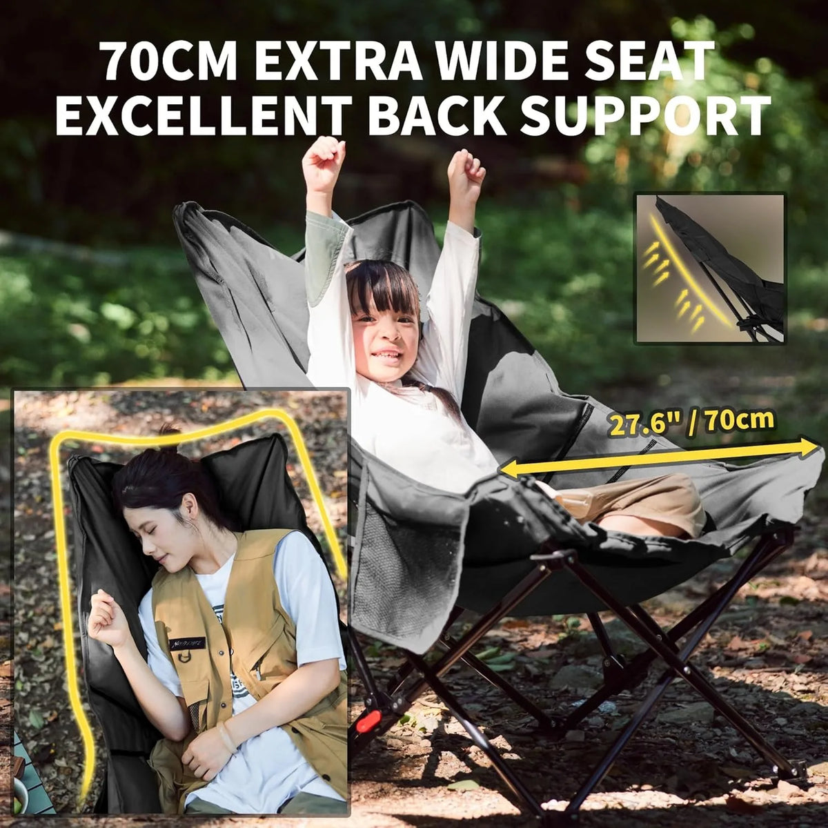 Naturehike Sea Star Folding Recliner Camping Chair