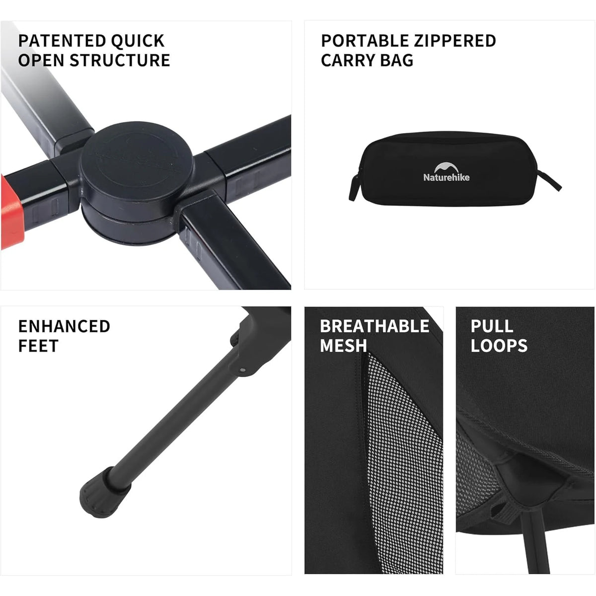 Naturehike Portable Folding Camping Chair