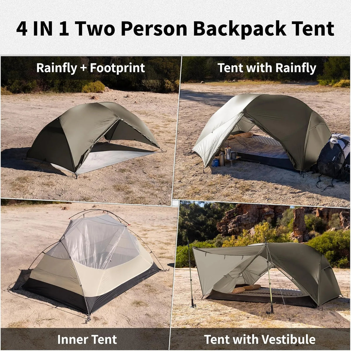 Naturehike Mongar PRO Ultralight Camping Tent