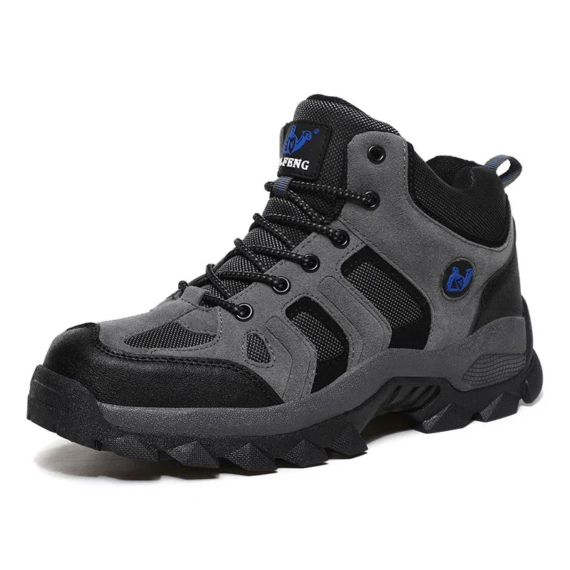 48 Large Hiking Boots Warm Winter Boots Man High Top Outdoor Leisure Hiking Shoes Outdoor Ankle Boots Autumn Soft Men's Sneakers