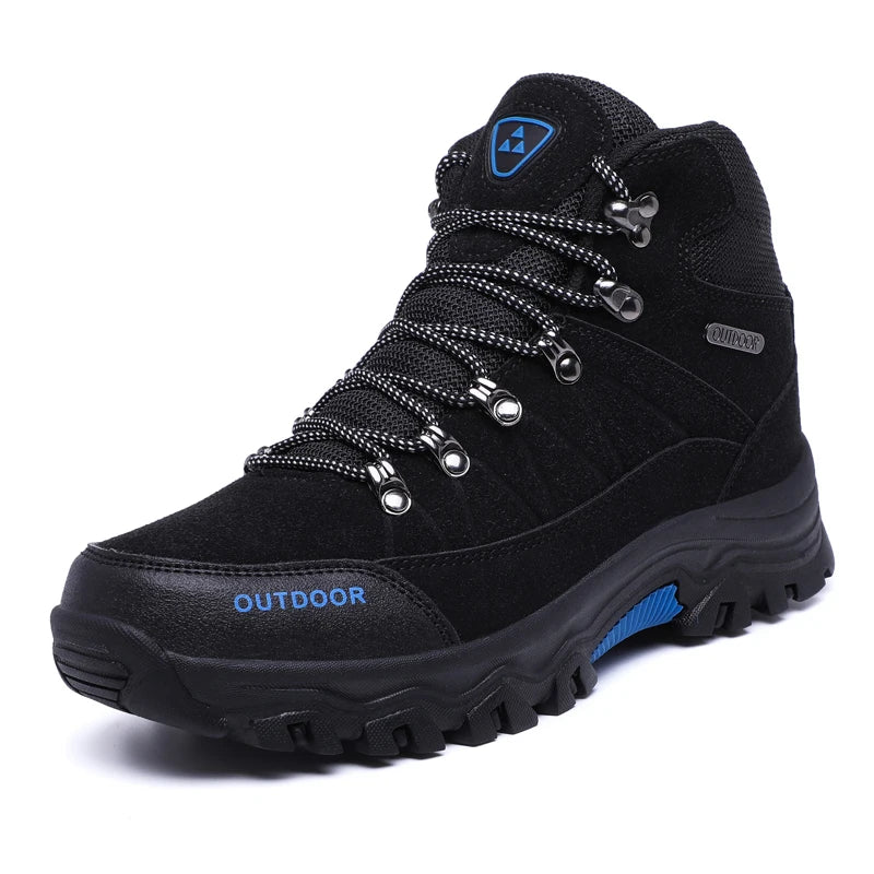 2026 Plus Size Couples Outdoor Mountain Desert Climbing Shoes Men Women Ankle Hiking Boots Fashion Classic Trekking Footwear