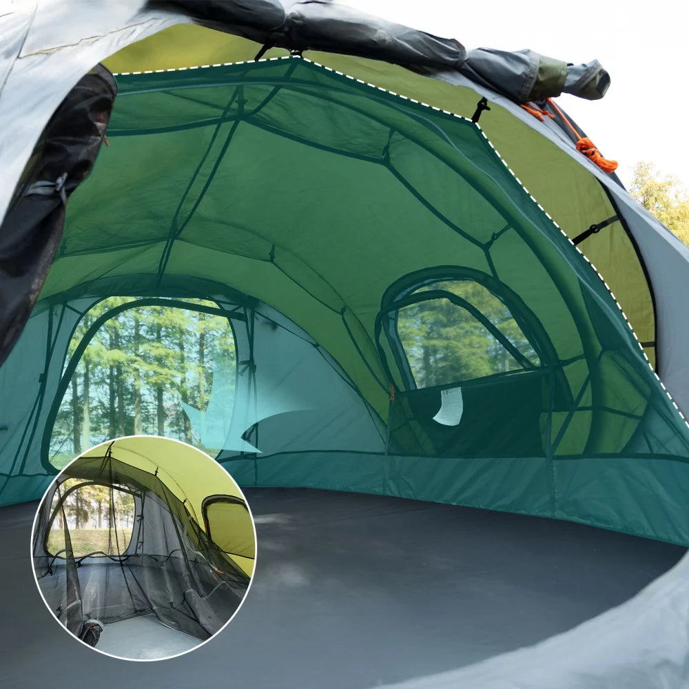 Night Cat Instant Waterproof Camping Tent