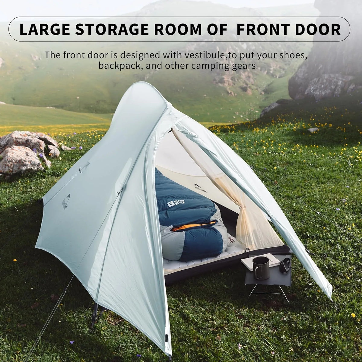 Naturehike Cloud Up Ultralight Backpacking Tent