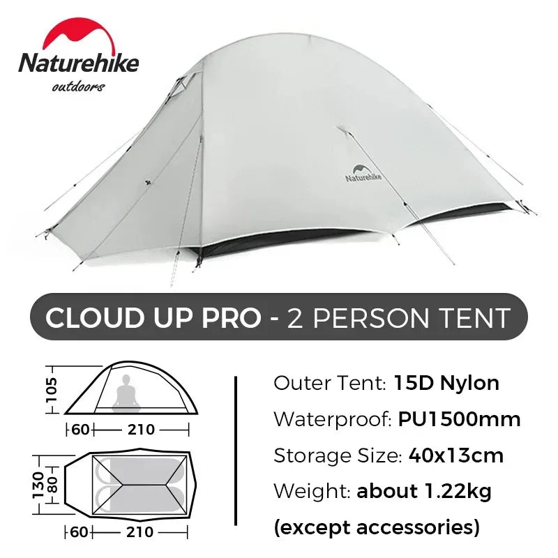 Naturehike Cloud Up Ultralight Backpacking Tent