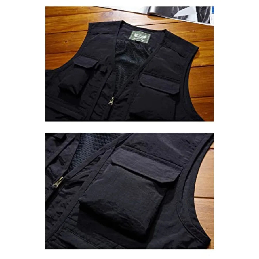 Perbai Men's Utility Fishing Vest