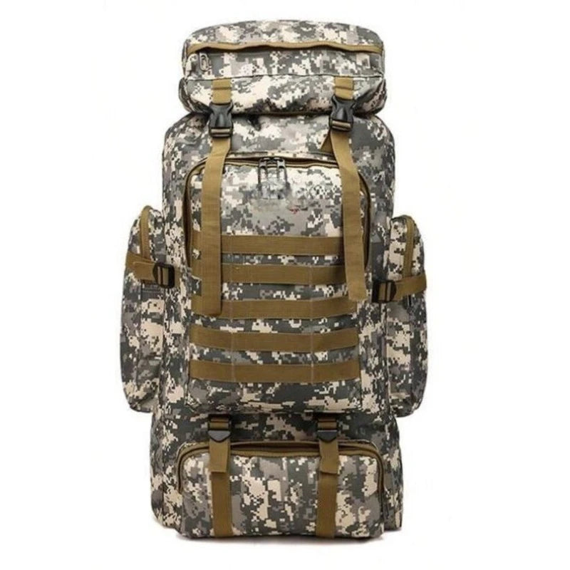 Tactical Backpack Hiking Camping Desert Digital - Large Capacity - NEW Sports Entertainment