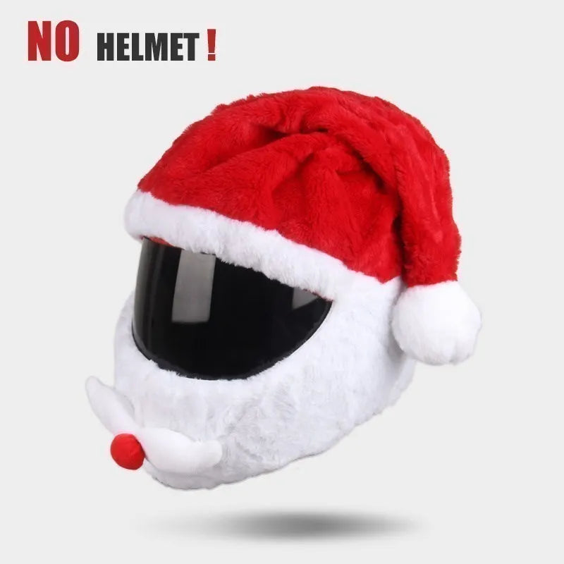 UCHOOSE Cartoon Plush Motorcycle Helmet Cover