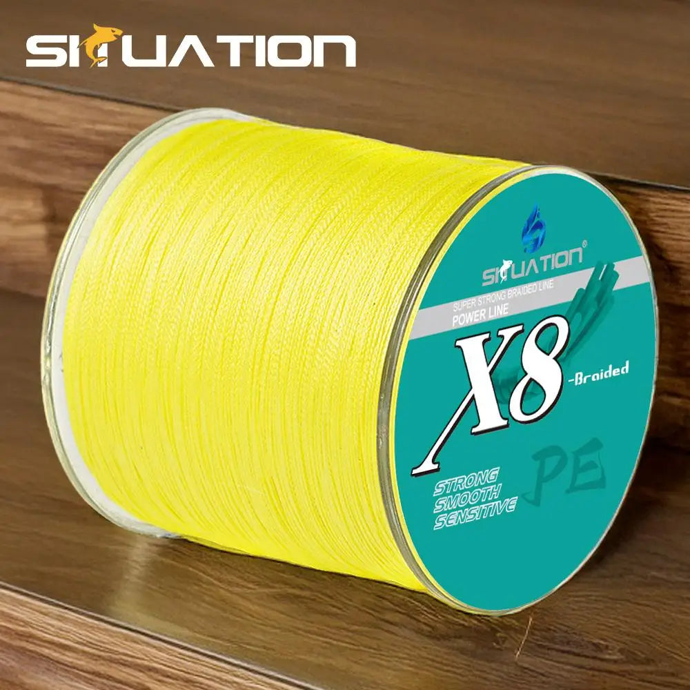 Eight-Strand Braided Fishing Line Low Water Absorption