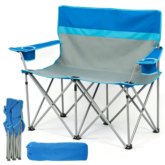 Folding Camping Chair With Cup Holders