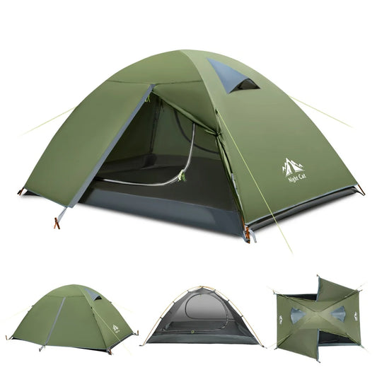Night Cat Waterproof Backpacking Tent