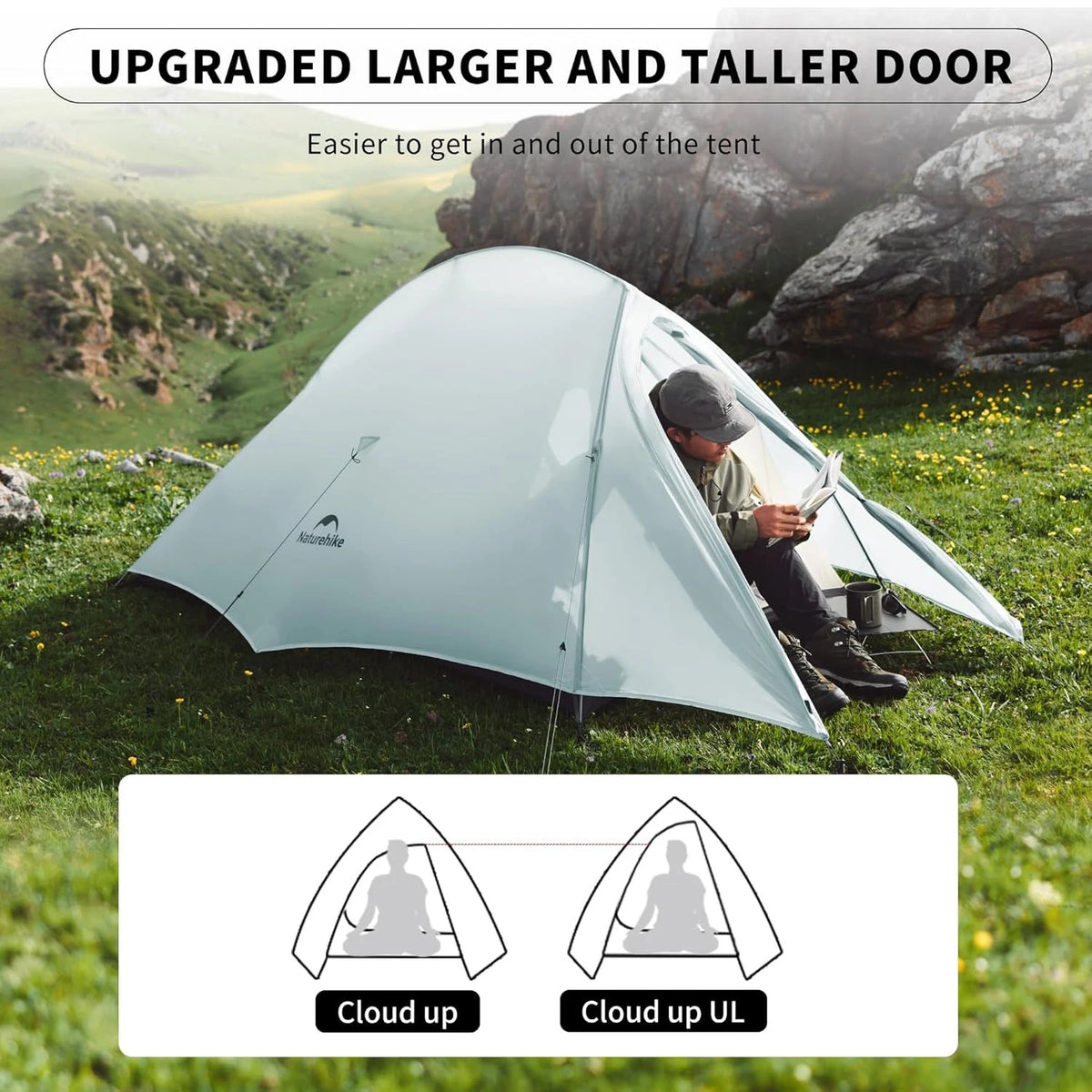 Naturehike Cloud Up Ultralight Backpacking Tent