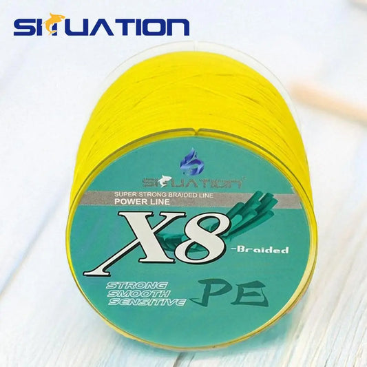 Eight-Strand Braided Fishing Line Low Water Absorption