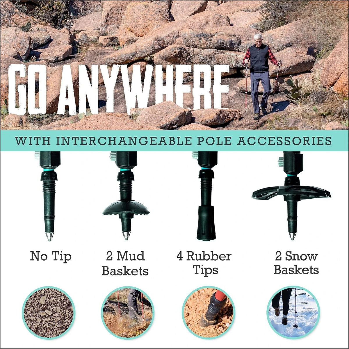 Lightweight 7075 Aluminum Collapsible Trekking Poles Balance Support Walking Sticks For Trail Hiking Nordic Walking Mountaineering Backpacking Daily Urban Walking Joint Stability Travel Gear For Men Women Adults Seniors Elder