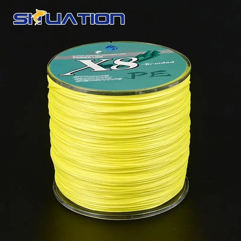Eight-Strand Braided Fishing Line Low Water Absorption