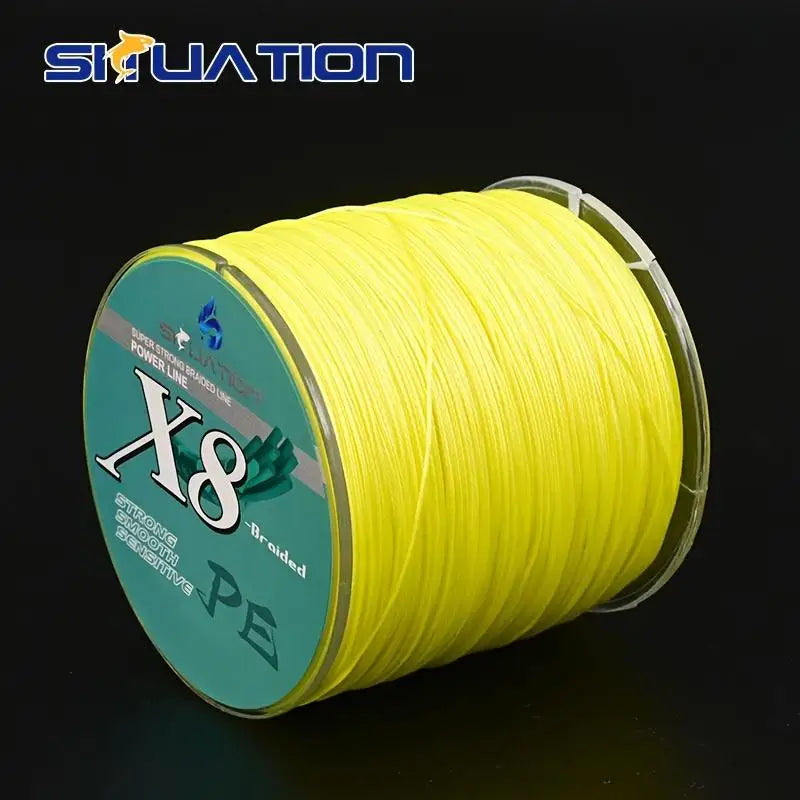 Eight-Strand Braided Fishing Line Low Water Absorption