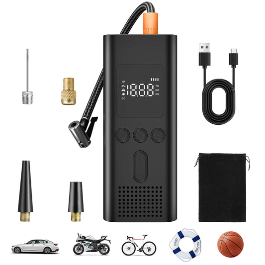 Portable Electric Bicycle Air Pump For MTB Road Bikes