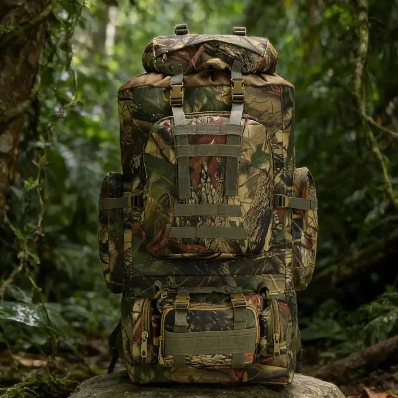 100L Camping Hiking Backpack,Tactical rucksack backpack,Waterproo Sports Entertainment