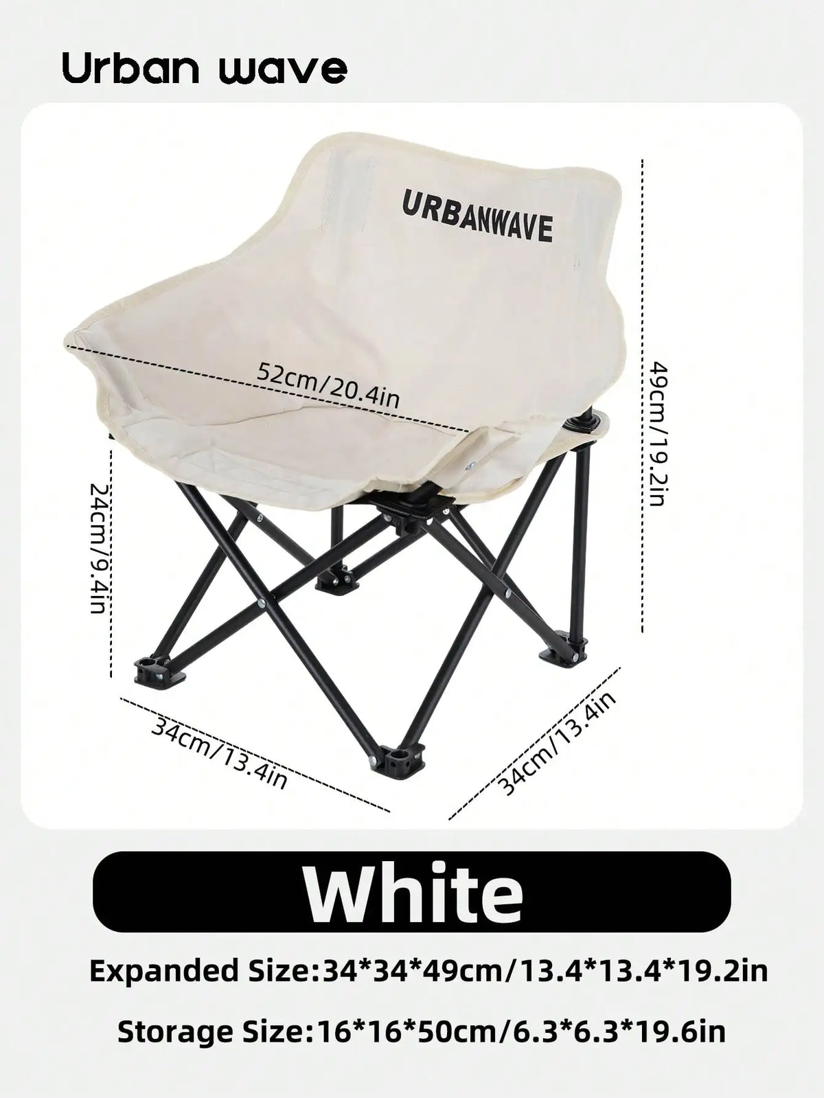 Portable Folding Camping Chair For Outdoor Leisure