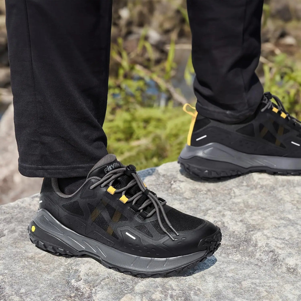 FitVille Men's Waterproof Hiking Shoes